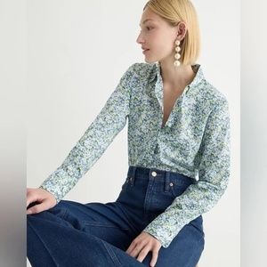 J.Crew Slim-fit Button-up Shirt in Liberty® Thorpe Hill Fabric